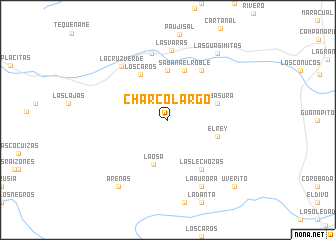 map of Charco Largo