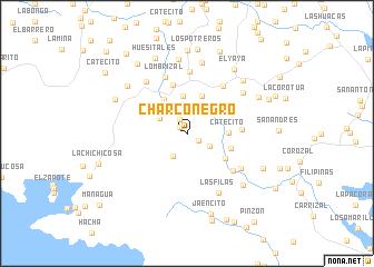 map of Charco Negro