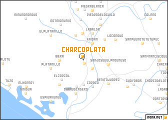 map of Charco Plata