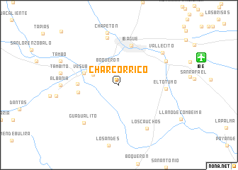 map of Charcorrico