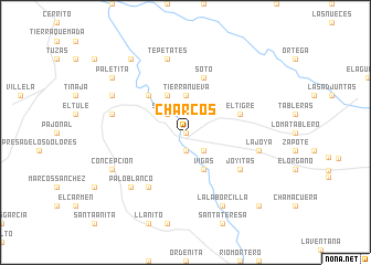 map of Charcos