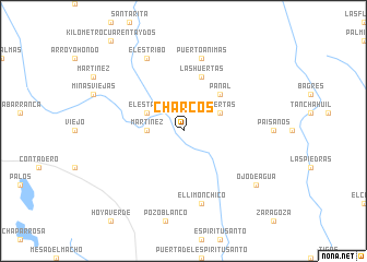 map of Charcos