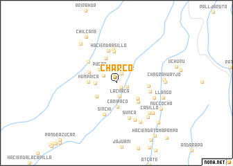 map of Charco