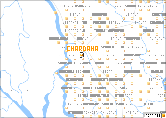 map of Chardaha