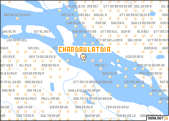 map of Char Daulatdia