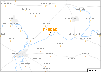 map of Charda