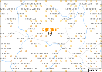 map of Chardet