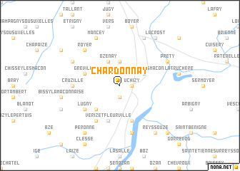 map of Chardonnay