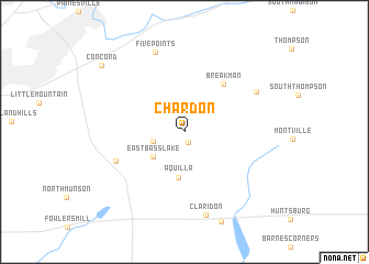 map of Chardon