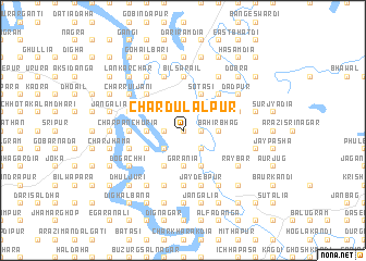 map of Char Dulālpur