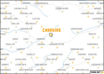 map of Chareire