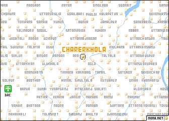 map of Charerkhola