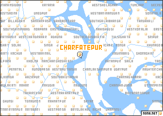 map of Char Fatepur