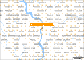 map of Char Gāvi Simul