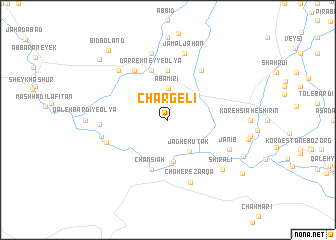 map of Chargelī