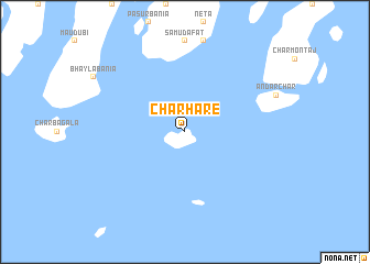 map of Char Hare