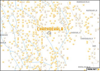 map of Charhoewāla