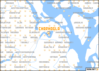 map of Char Hogla