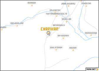 map of Chārīkār