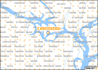 map of Char Indrādi
