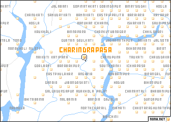 map of Char Indrapasa