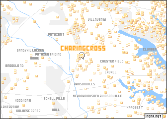 map of Charing Cross