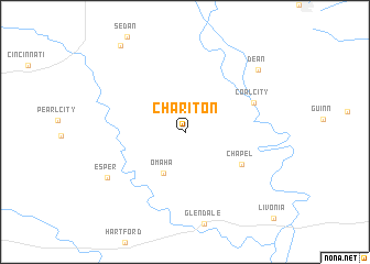 map of Chariton