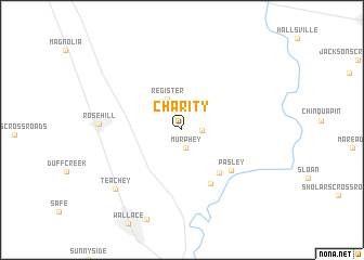 map of Charity