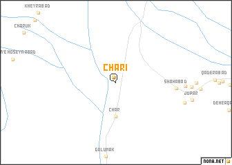 map of Chārī