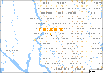 map of Char Jamuna