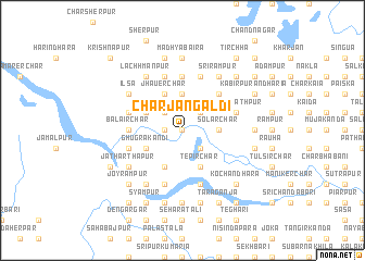 map of Char Jangaldi