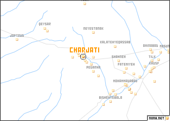 map of Chār Jatī