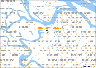 map of Char Jaynagar