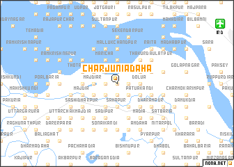 map of Char Juniādaha