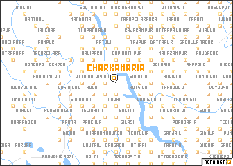 map of Char Kāmāria