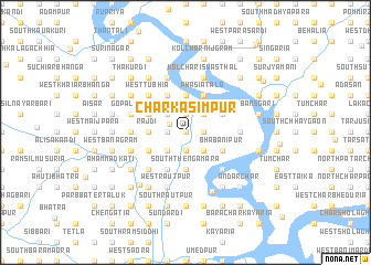 map of Char Kāsimpur