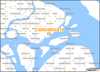 map of Char Khāgkāta