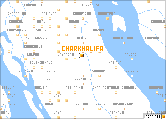 map of Char Khalifa