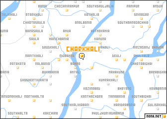 map of Charkhāli