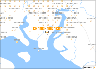 map of Char Khandakar