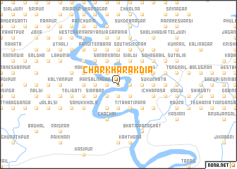 map of Char Kharakdia