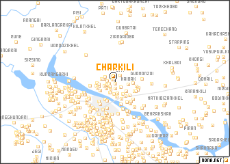 map of Char Kili