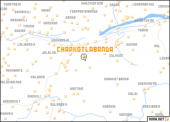 map of Charkotla Bānda