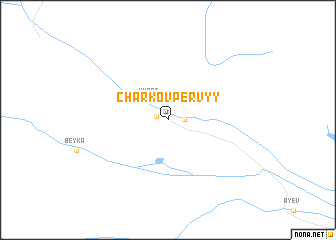 map of Charkov Pervyy