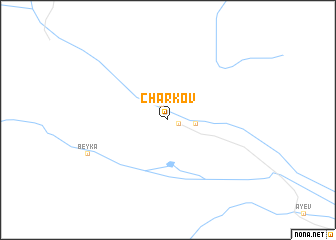 map of Charkov