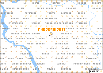 map of Char Kshirāti