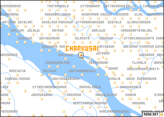 map of Char Kusāi