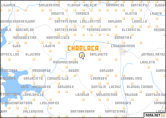 map of Charlaca