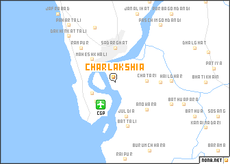 map of Char Lakshia