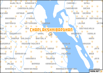 map of Char Lakshmibardhan